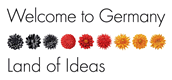 logo: Germany - land of ideas