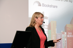 Betsy Beaumon at her presentation